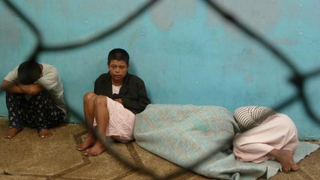 Women in a Guatemalan institution